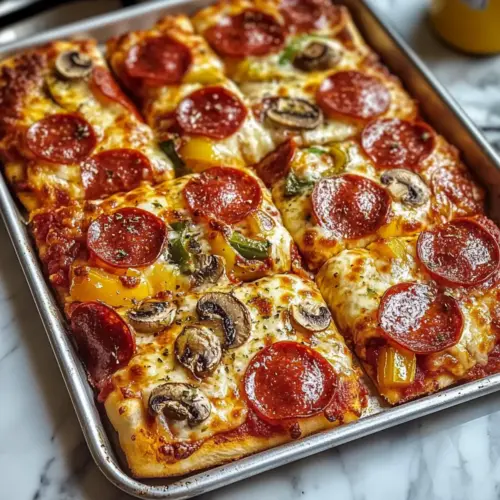 Sheet Pan Pizza Recipe