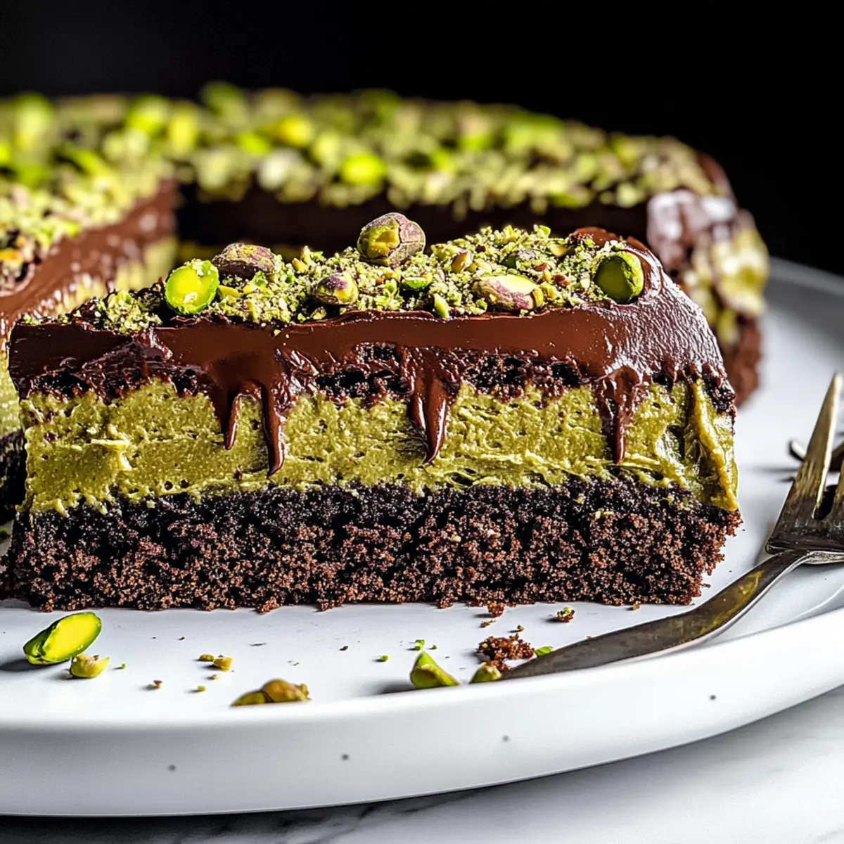 Dubai Chocolate Cake