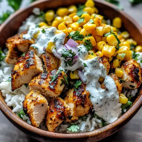 Tasty Street Corn Chicken Bowl