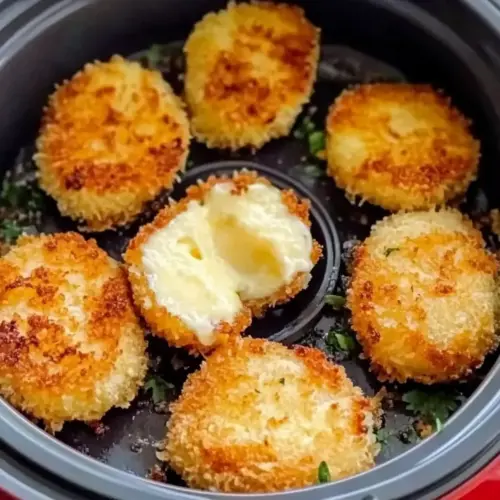 Air Fried Babybel Cheese