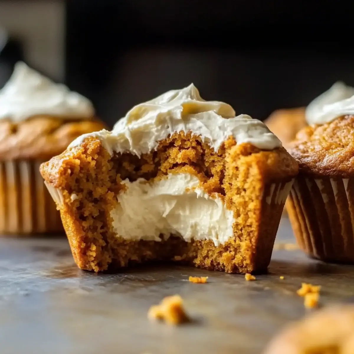Homemade Starbucks Pumpkin Cream Cheese Muffins