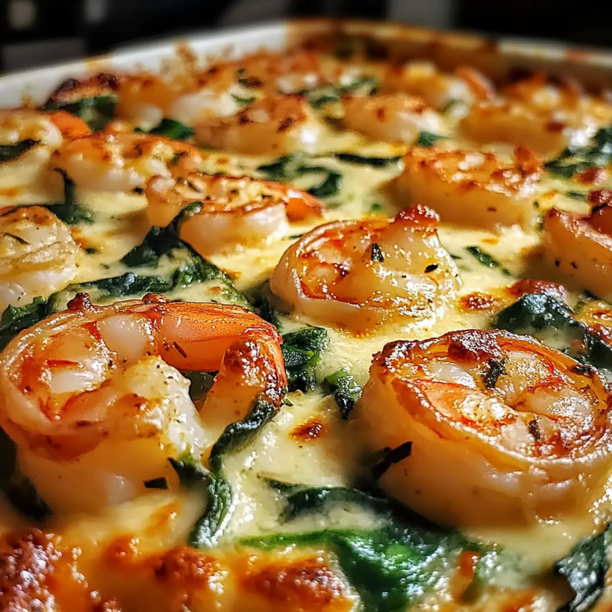 Low-Carb Shrimp Tuscan Bake