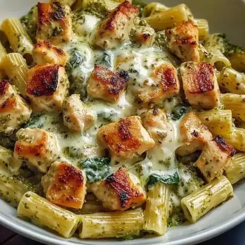 Creamy Pesto Chicken Pasta