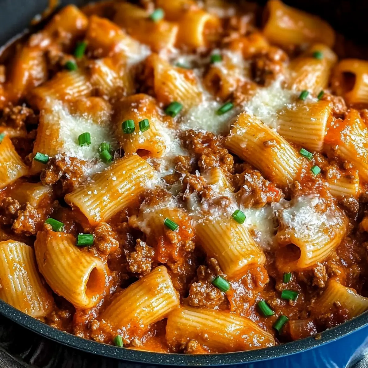 One-Pot Creamy Bolognese Pasta