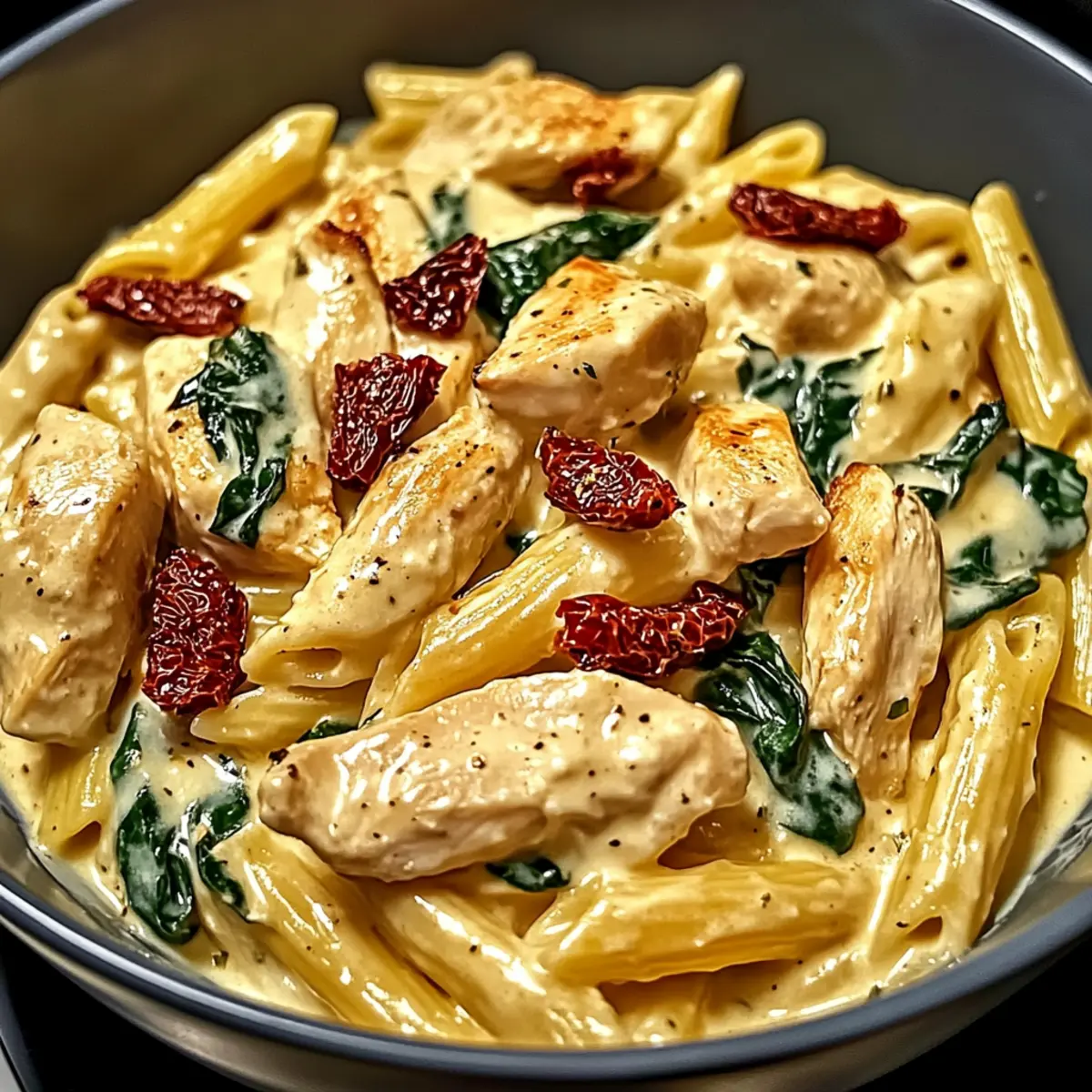 Creamy Ricotta Chicken Pasta