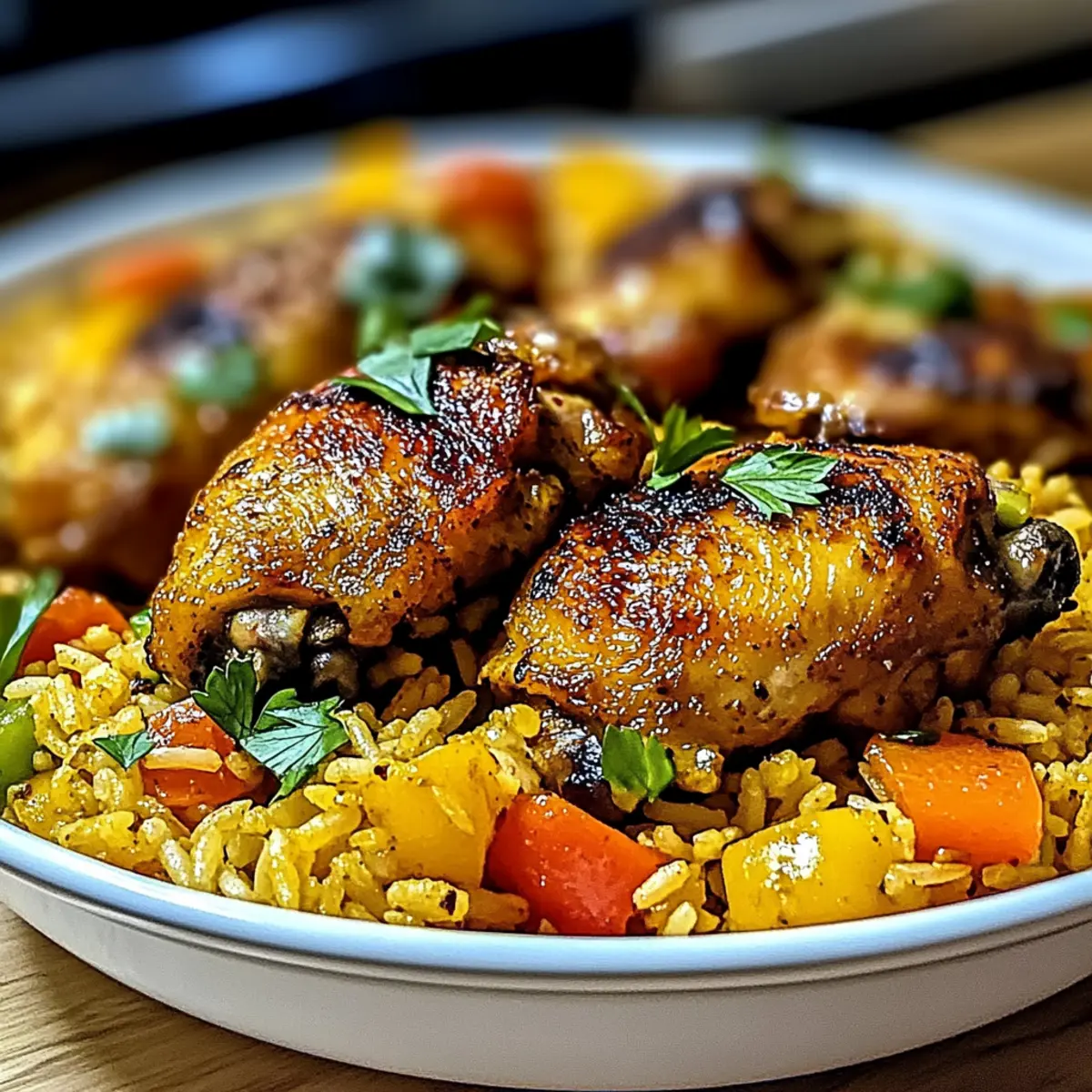 Caribbean Chicken and Rice