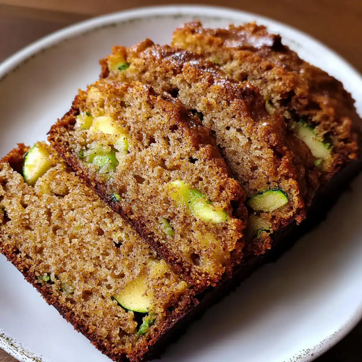 Apple Cinnamon Zucchini Bread