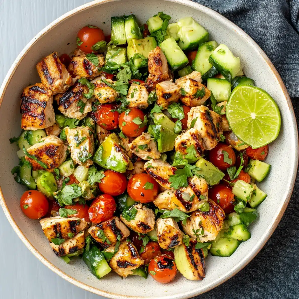 Avocado Chicken Salad