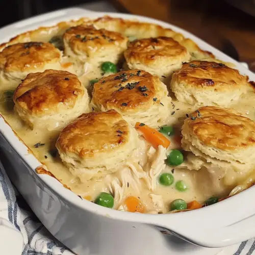 Homemade Chicken Pot Pie Casserole Recipe