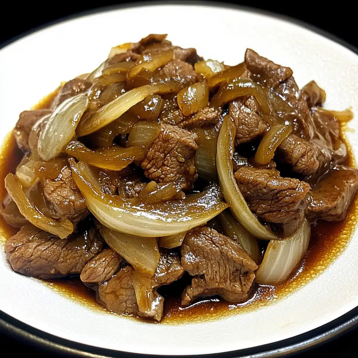 beef and Onion Stir Fry