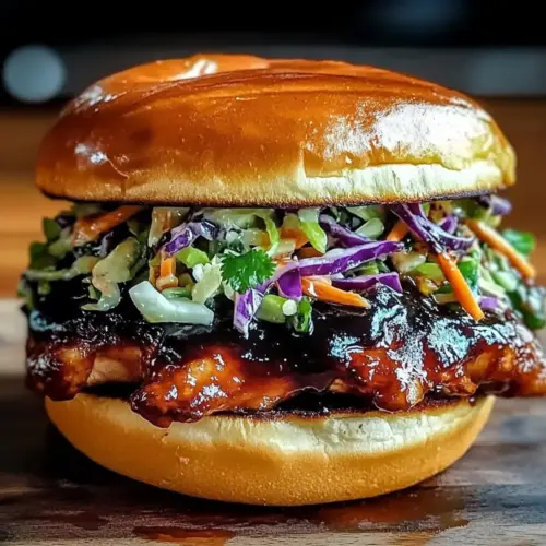 Korean BBQ Chicken Sandwich