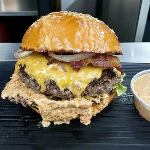 Smash Burgers with Baconnaise Sauce