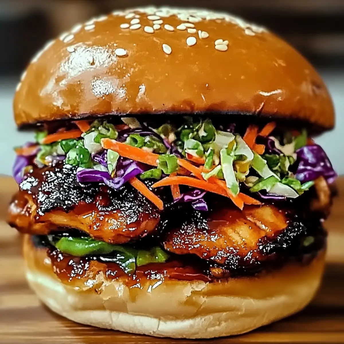 Korean BBQ Chicken Sandwich