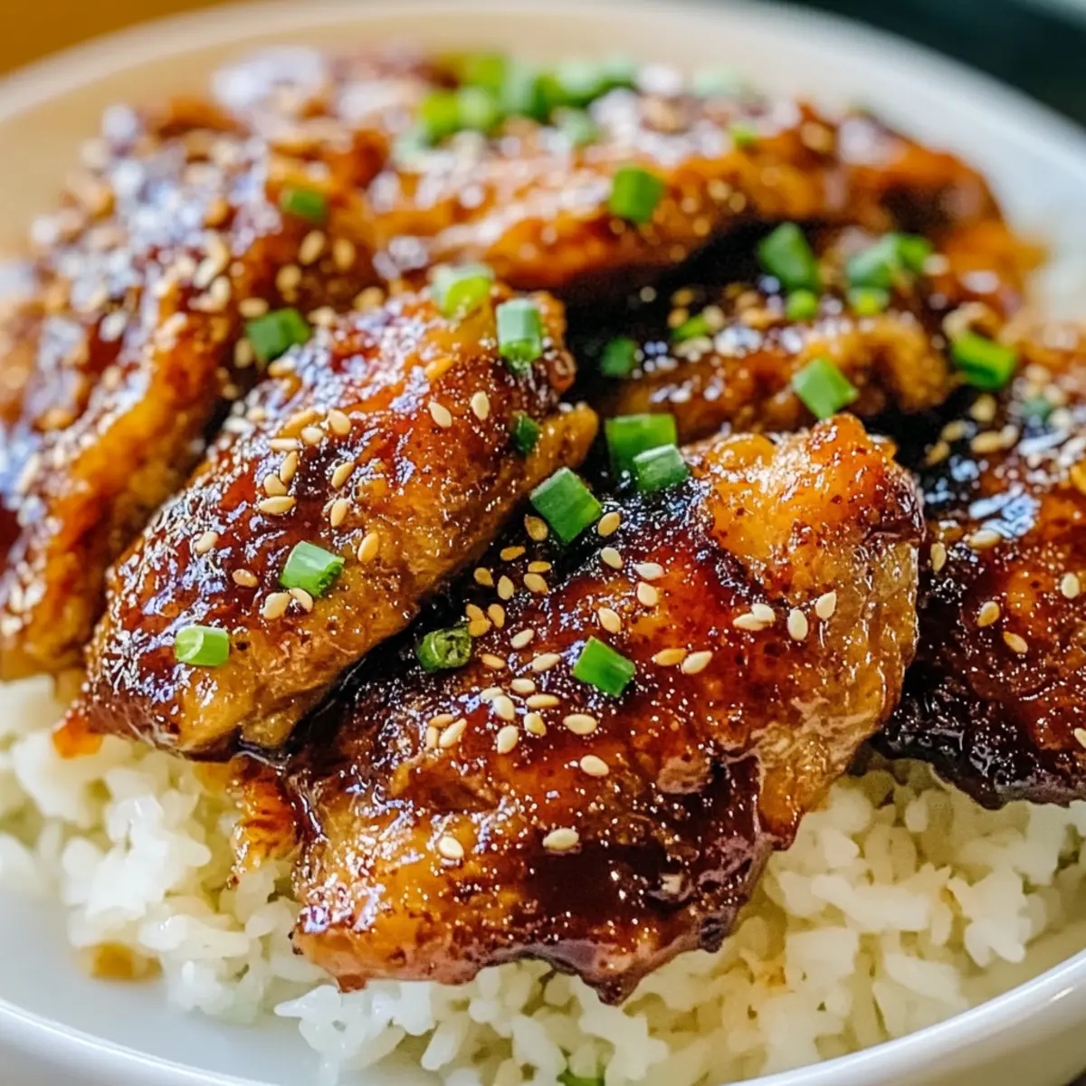 Honey Garlic Chicken