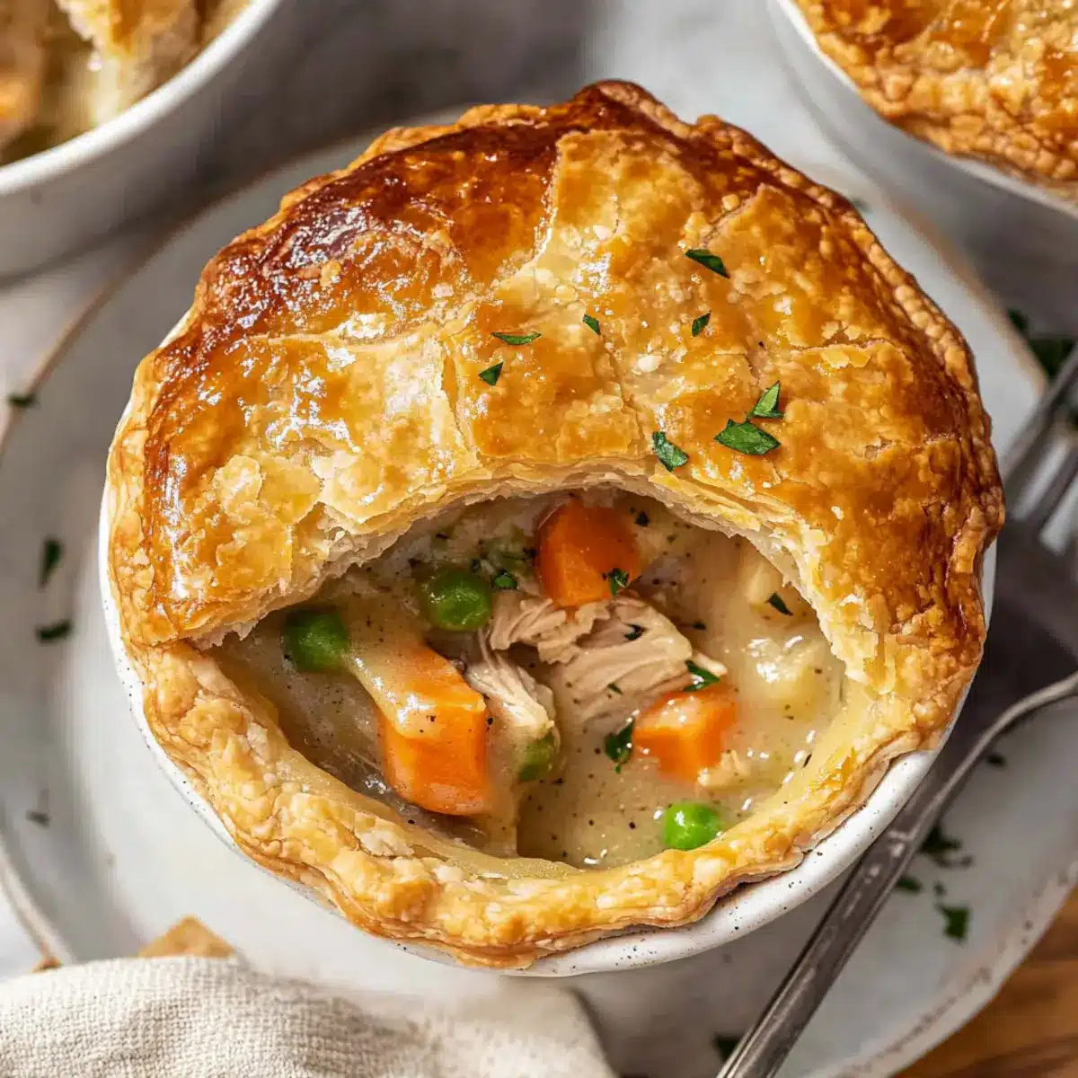 Mini Chicken Pot Pies