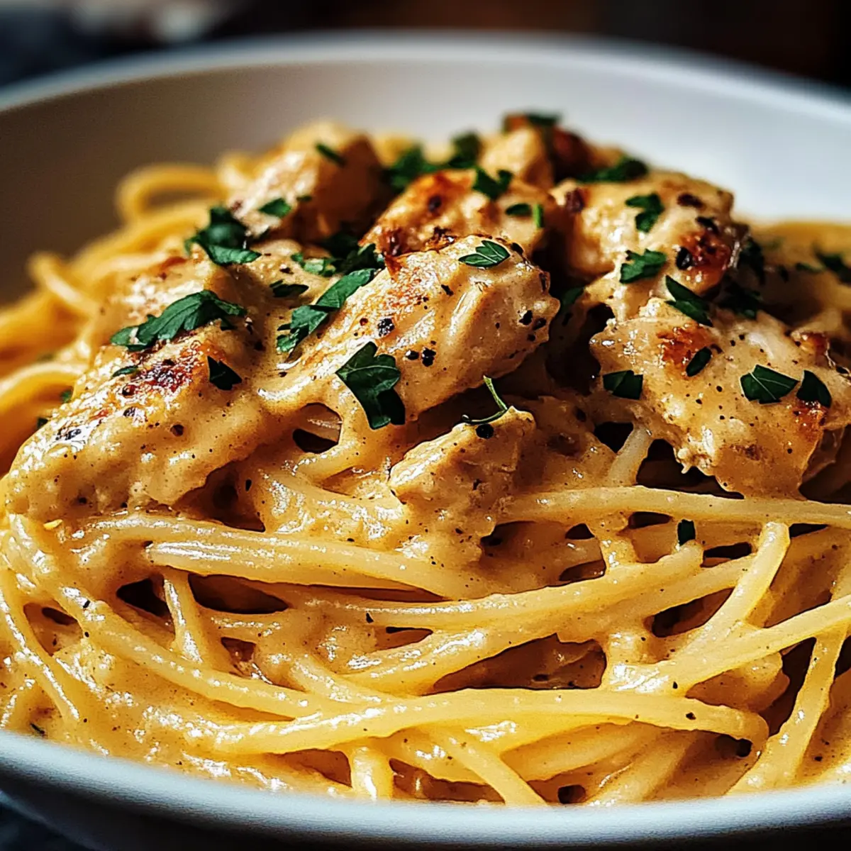 Monterey Chicken Spaghetti
