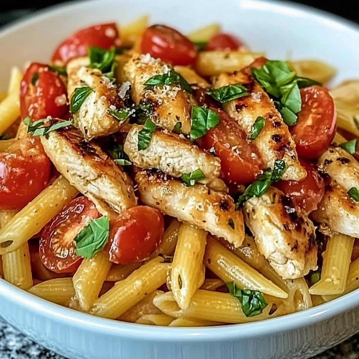 Bruschetta Chicken Pasta
