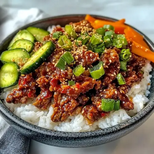 Korean Bulgogi Beef Bowl