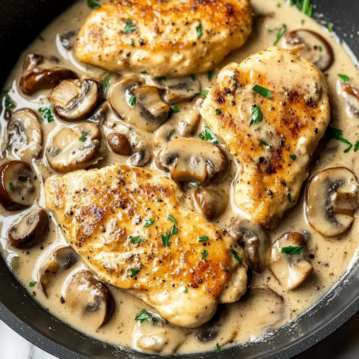 Creamy Mushroom Chicken