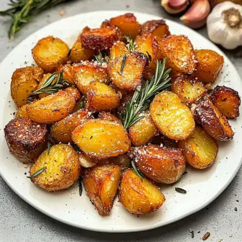 Crispy Roast Potatoes with Rosemary and Garlic