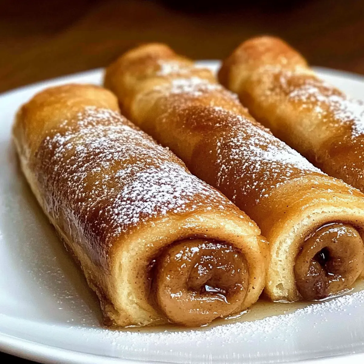 Cinnamon Roll French Toast Roll-Ups