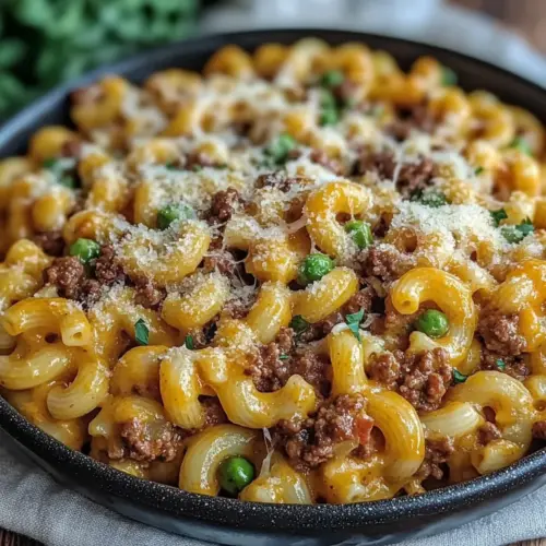 One-Pan Cheeseburger Macaroni