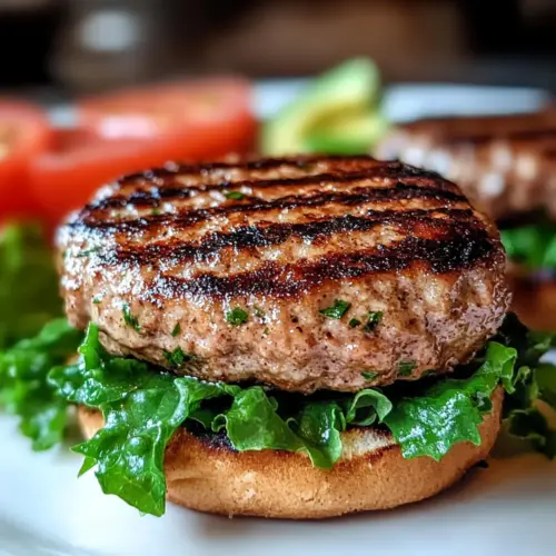 Juicy Ground Turkey Burgers
