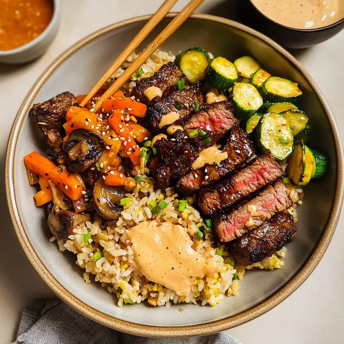 Hibachi Steak Bowls