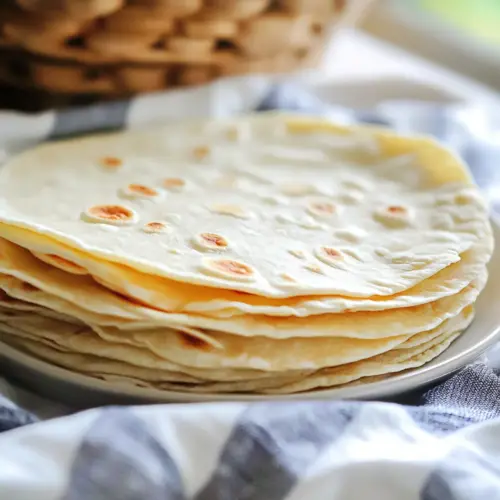 Homemade Soft Flour Tortillas