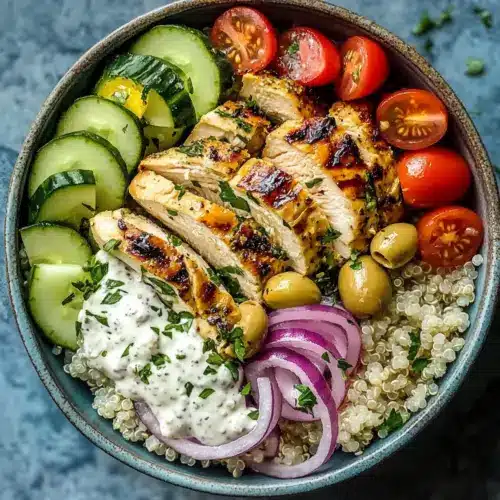 Mediterranean Chicken Bowl