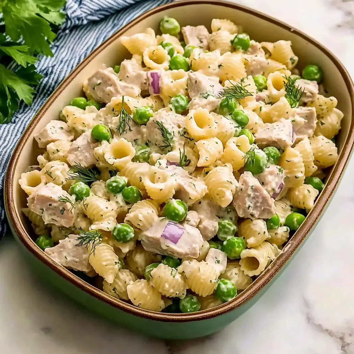 Dill Tuna Pasta Salad