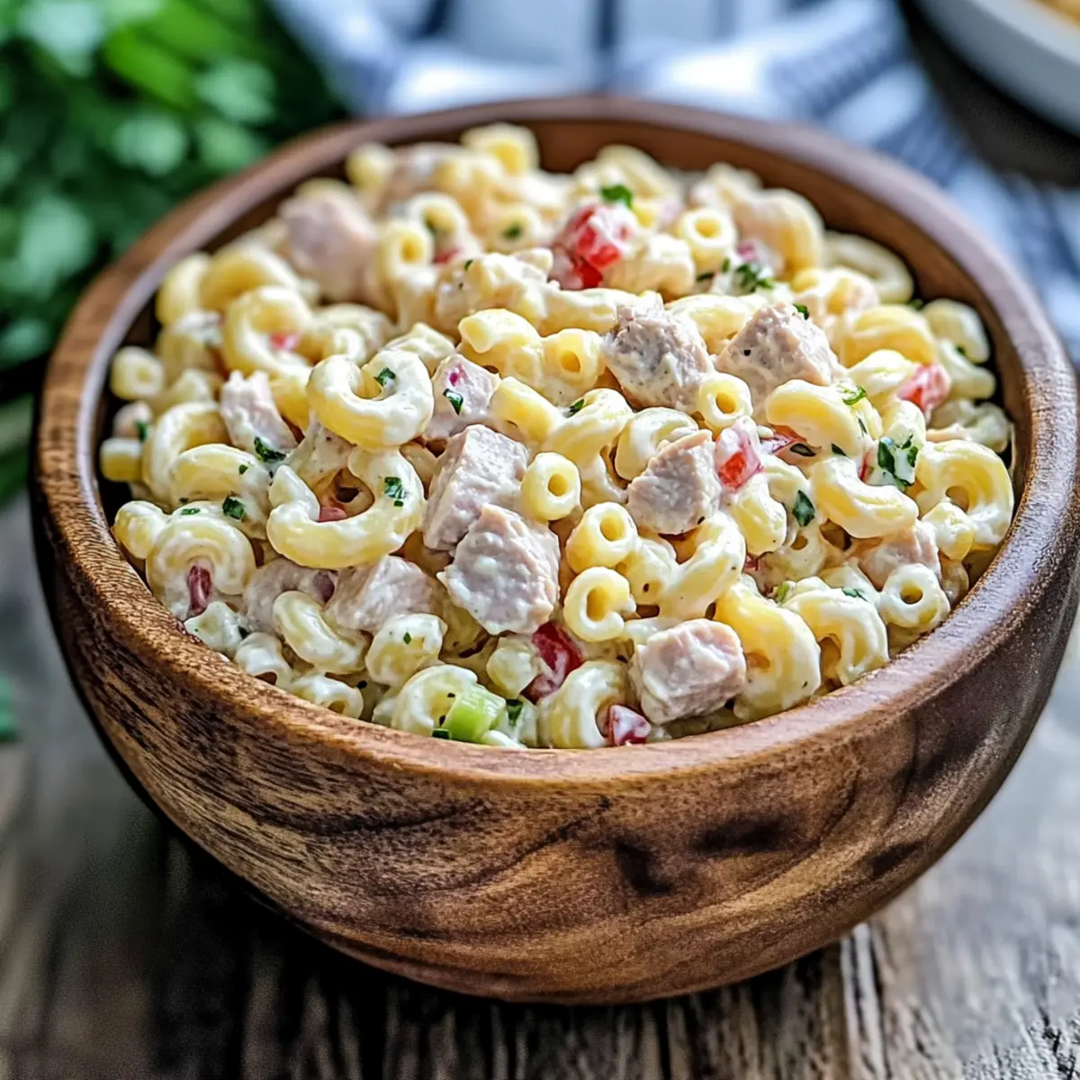 Southern-Style Tuna Macaroni Salad
