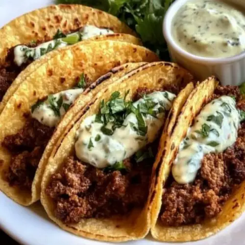 Crispy Beef Tacos