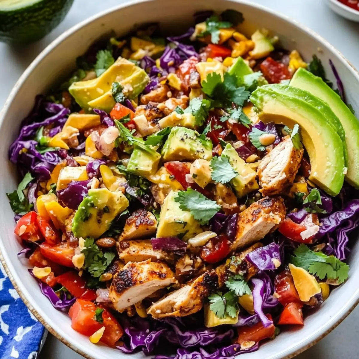 Chipotle Chicken Chopped Salad