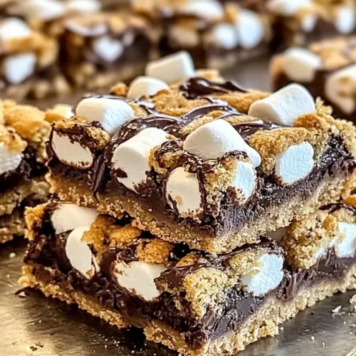S'mores Cookie Bars