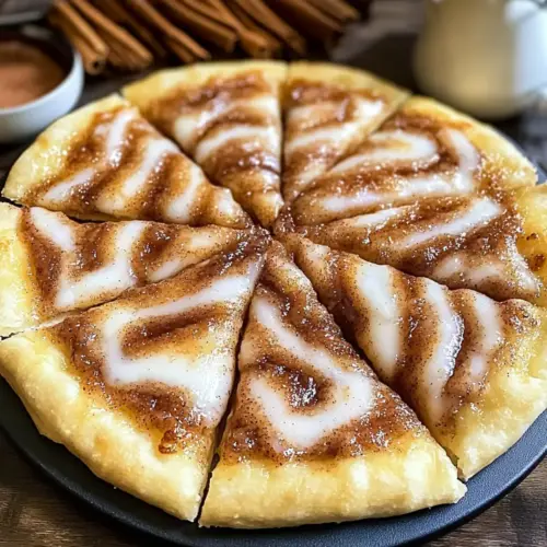 Sweet Cinnamon Swirl Pizza