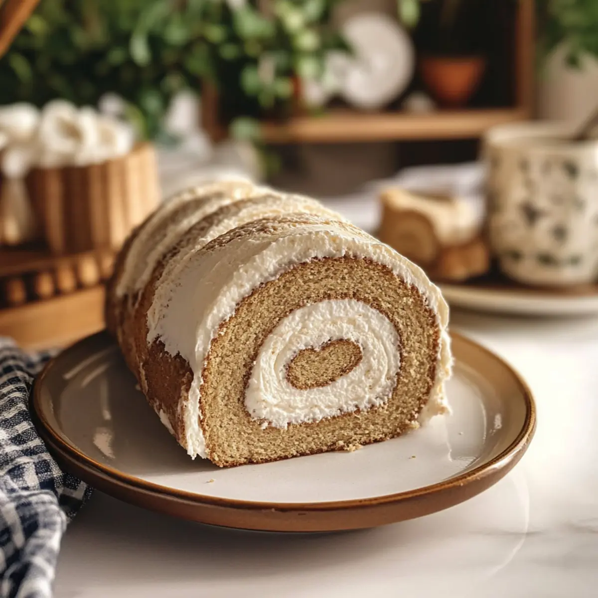 Coffee Swiss Roll