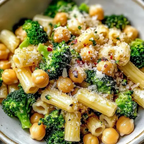 Broccoli Chickpea Pasta