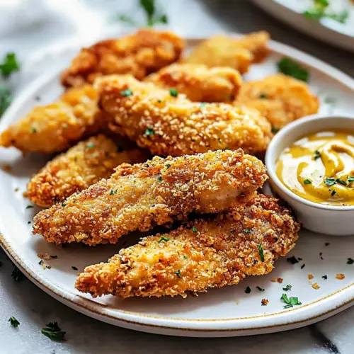 Crispy Oven Baked Chicken Tenders