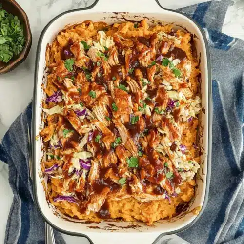 BBQ Chicken Casserole