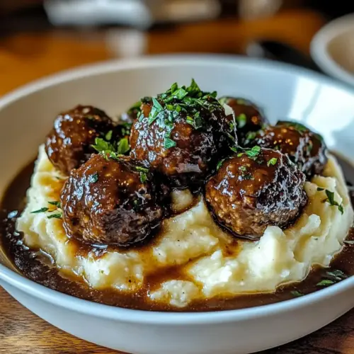 Salisbury Steak Meatballs