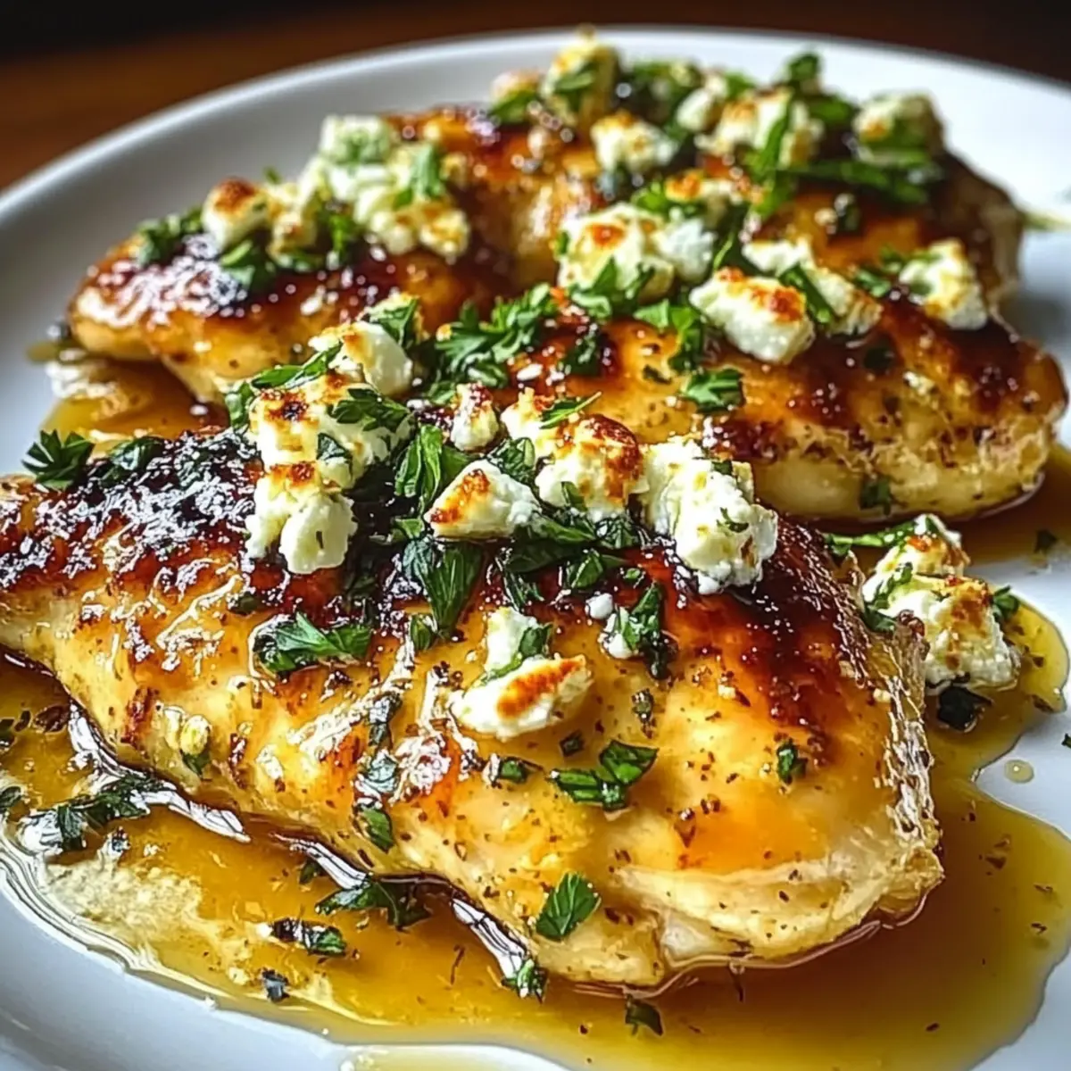 Hot Honey Feta Chicken