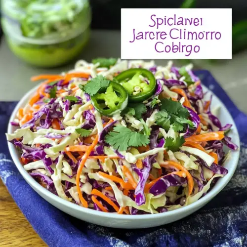 jalapeno Cilantro Coleslaw