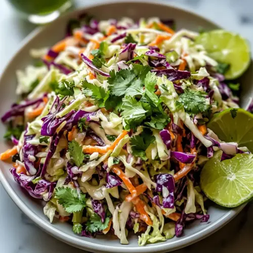 Crunchy Mexican Coleslaw