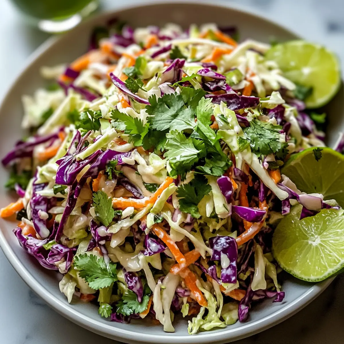 Crunchy Mexican Coleslaw