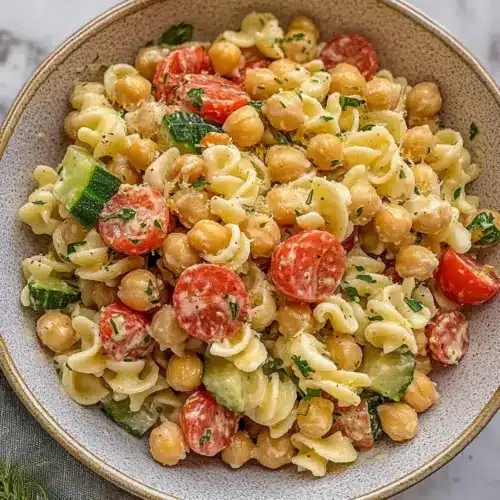 Chickpea Pasta Salad