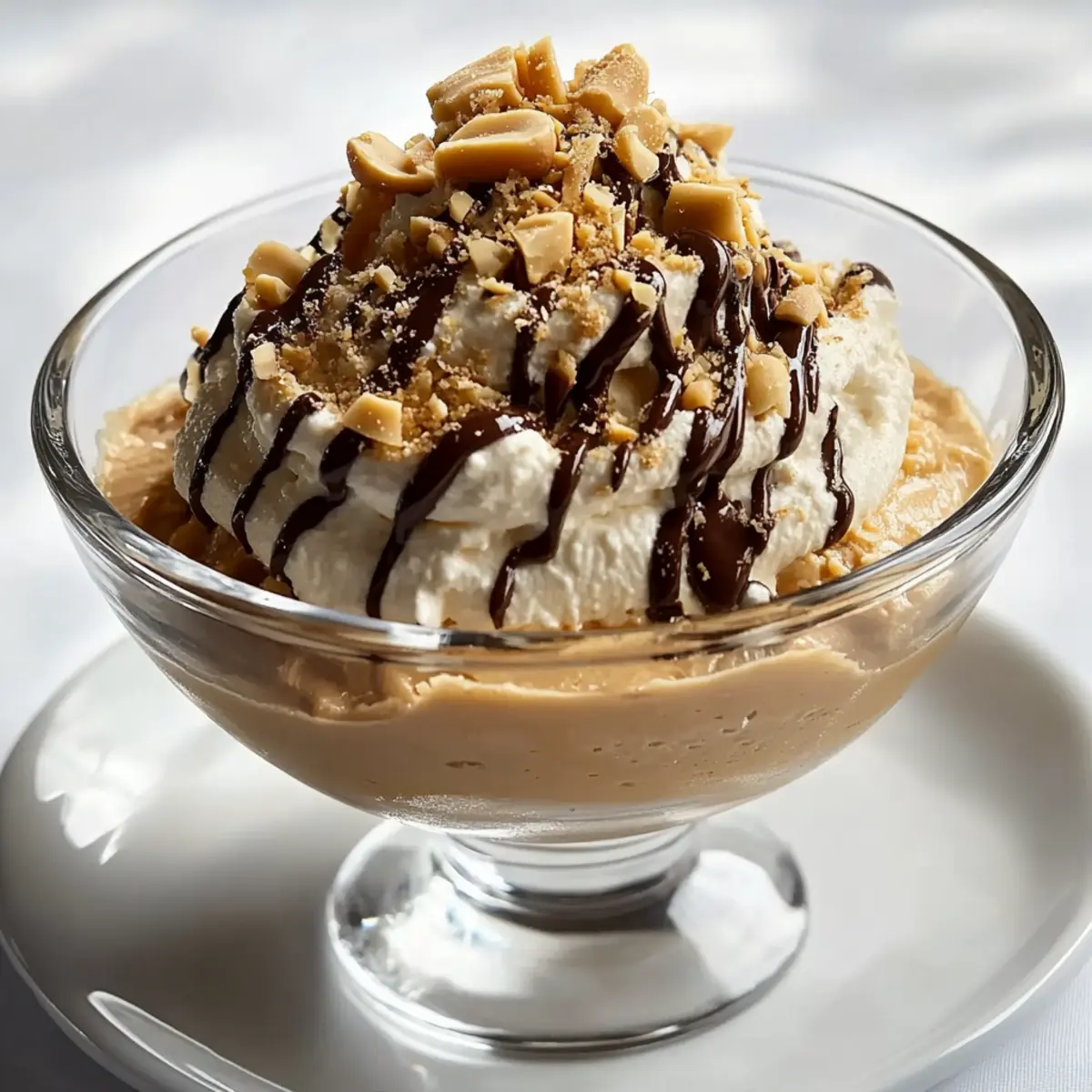 Cottage Cheese Peanut Butter Mousse