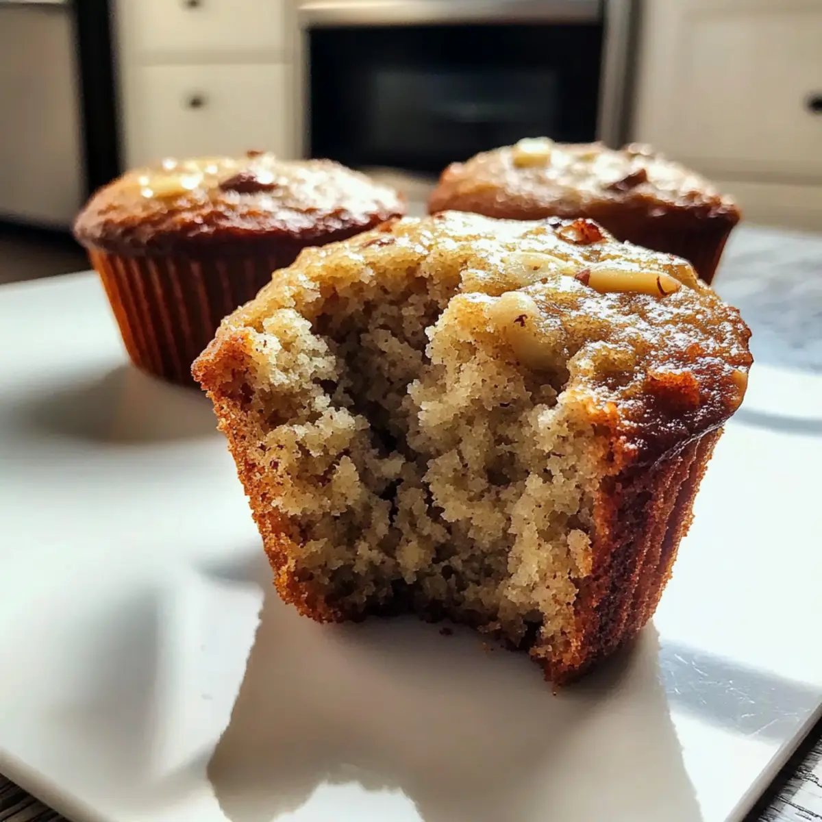 Protein Banana Bread Muffins