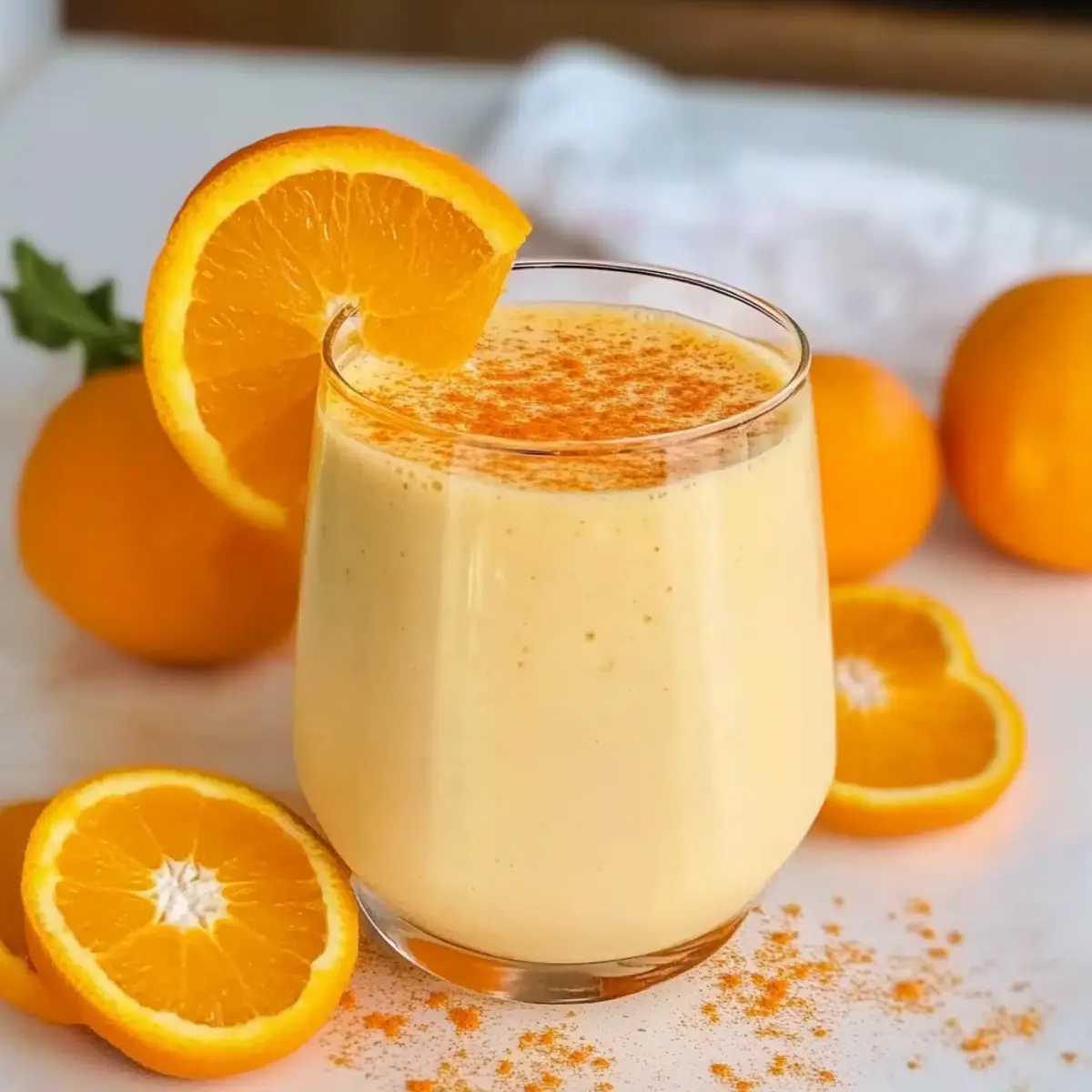 Creamy Orange Dreamsicle Smoothie