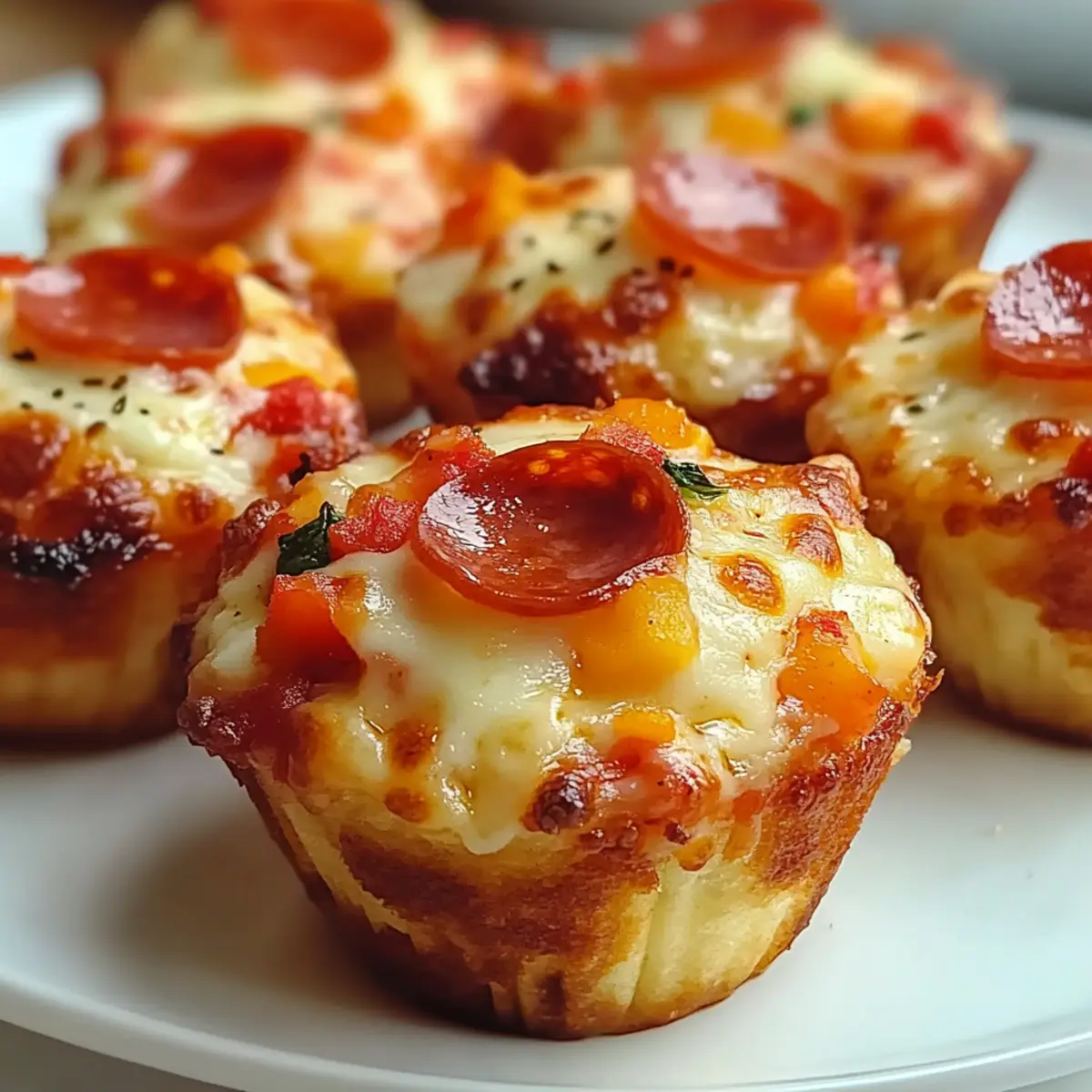 Easy Pizza Cupcakes